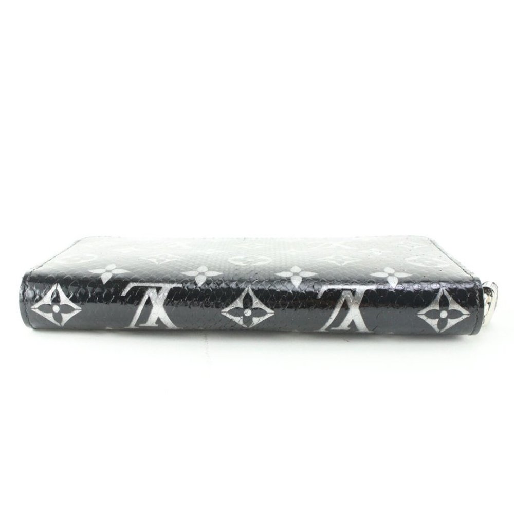 Louis Vuitton Black Monogram Python Zippy Wallet 3LK0223 - Picture 8 of 12